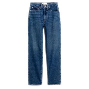 Madewell The Tall Perfect Vintage Straight Jean in Mayfield Wash, Size 29T